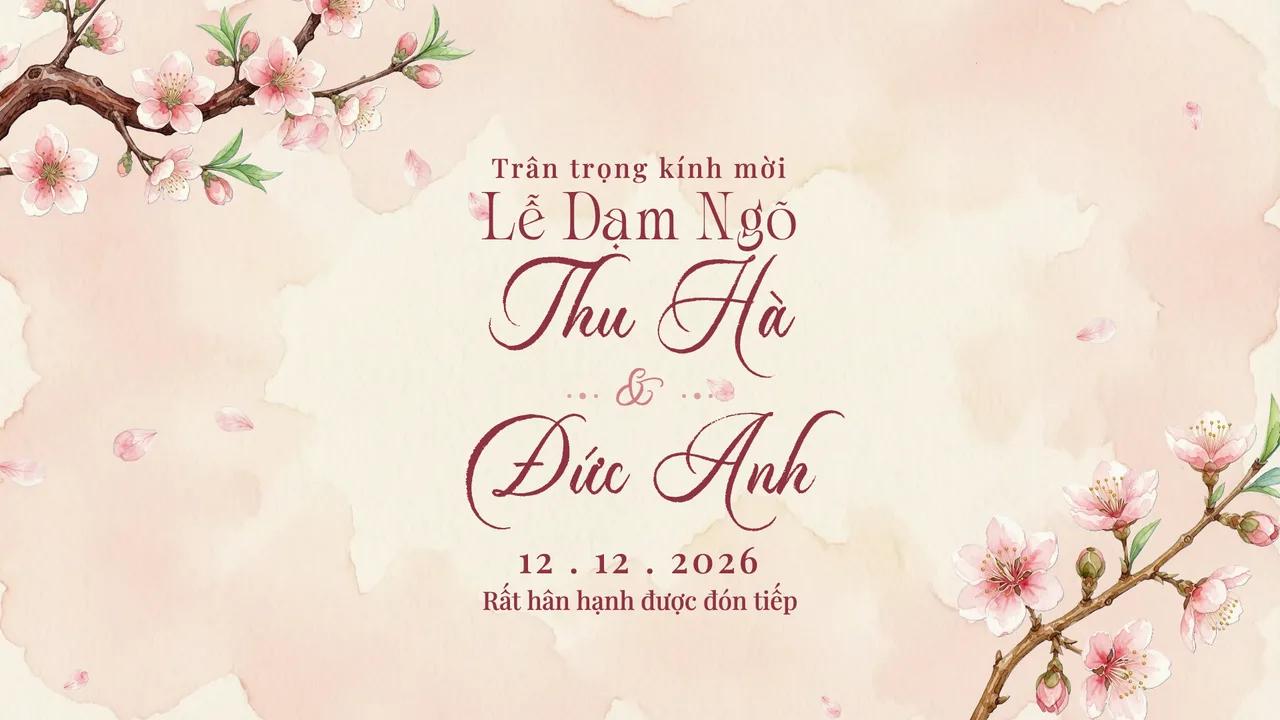 ZenMotion - video dạm ngõ mẫu Đào xuân