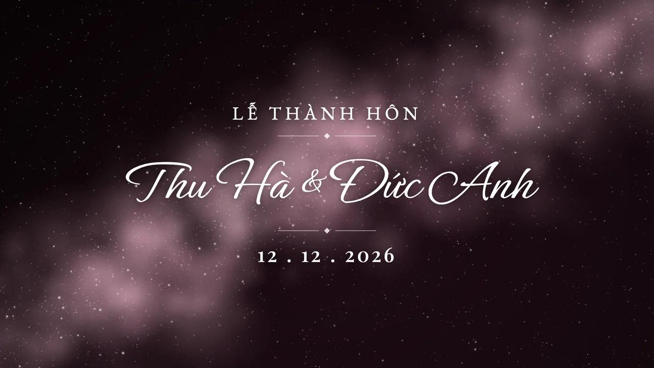 ZenMotion - màn hình LED tiệc cưới hiệu ứng Dải thiên hà