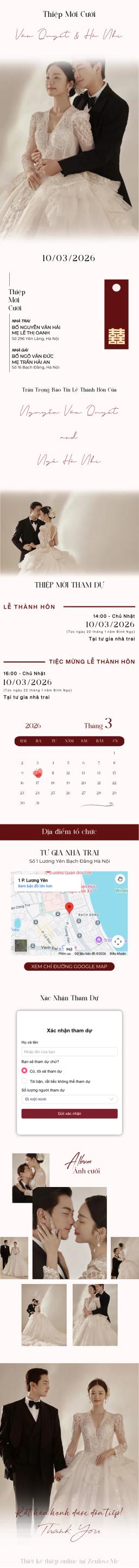 Xem và tùy chỉnh Thiệp Cưới 64 Pre miễn phí Thiệp cưới online miễn phí - Thiệp Cưới 64 Pre | Zenlove