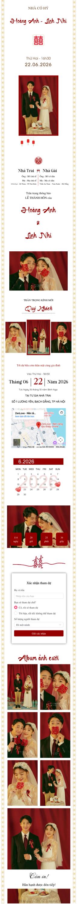 Xem và tùy chỉnh Thiệp Cưới 68 Pre miễn phí Thiệp cưới online miễn phí - Thiệp Cưới 68 Pre | Zenlove