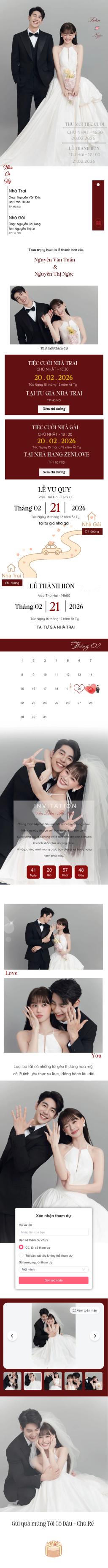 Xem và tùy chỉnh Thiệp Cưới 10 Pre miễn phí Thiệp cưới online miễn phí - Thiệp Cưới 10 Pre | Zenlove