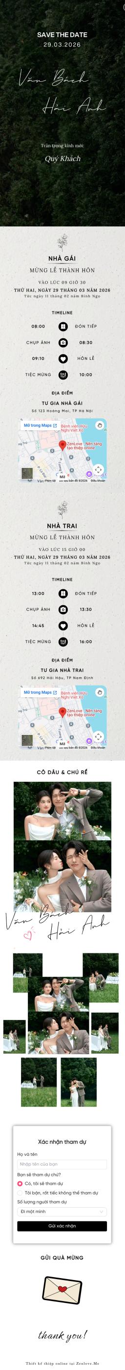 Xem và tùy chỉnh Thiệp Cưới 72 Pre miễn phí Thiệp cưới online miễn phí - Thiệp Cưới 72 Pre | Zenlove