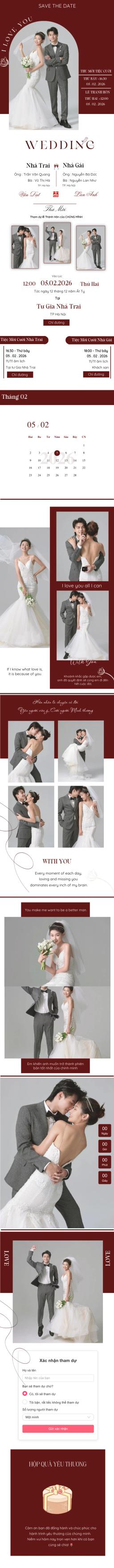 Xem và tùy chỉnh Thiệp Cưới 18 Pre miễn phí Thiệp cưới online miễn phí - Thiệp Cưới 18 Pre | Zenlove