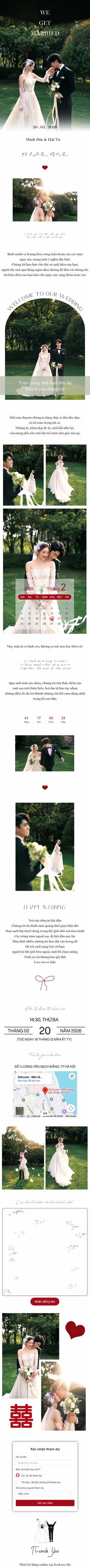 Xem và tùy chỉnh Thiệp Cưới 60 Pre miễn phí Thiệp cưới online miễn phí - Thiệp Cưới 60 Pre | Zenlove