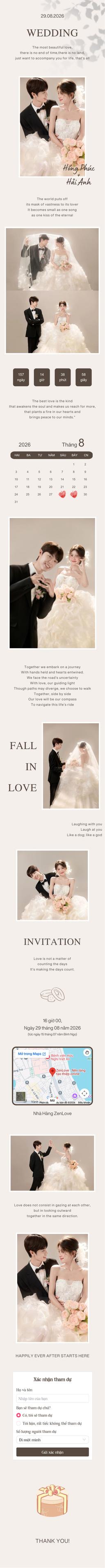 Xem và tùy chỉnh Thiệp Cưới 74 Pre miễn phí Thiệp cưới online miễn phí - Thiệp Cưới 74 Pre | Zenlove